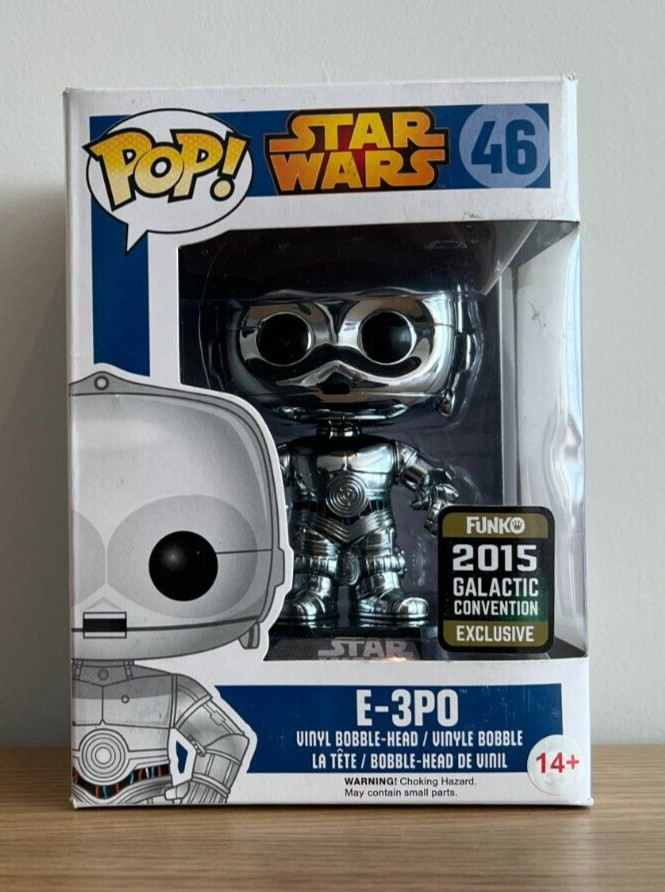 Vinilo Funko Pop - Star Wars - E-3Po - #46 - Gc 2015 Exclusivo