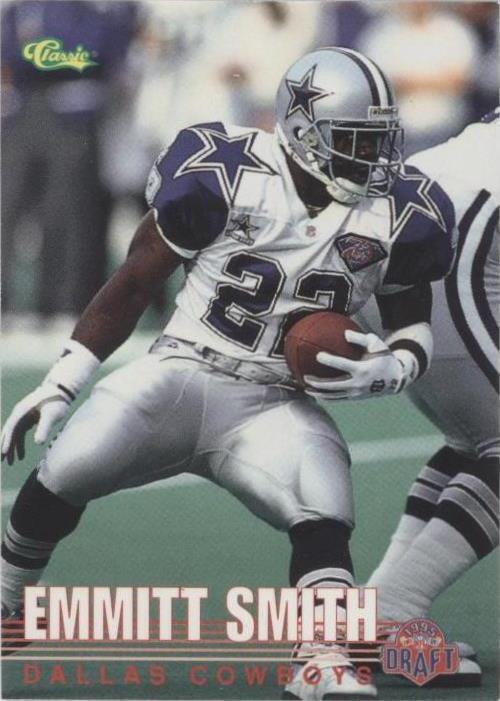 1995 Classic NFL Draft Emmitt Smith #110 for sale | eBay