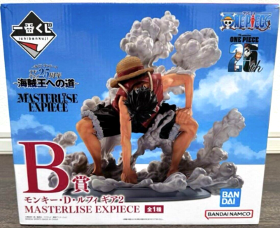 One Piece Monkey D Luffy Gear 2 Figure Ichiban Kuji Anime 25th