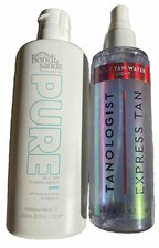 Bondi Sands Pure Self Tan Foaming Water Dark Tanologist Express Light 6.76oz
