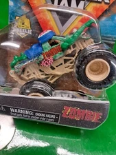 Green Zombie  With Arms And Legs Guts Exposed (Wheelie Bar) 2021 Green Version 