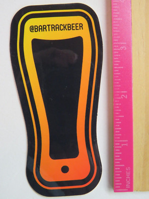 Bier Aufkleber ~ Bartrack Bier Inventar Management Technologie Co ~ Sterling, VA