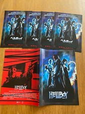 HELLBOY Japan  RARE pressbook program 2004 + MINI-POSTER x4 $40+ value DC Comics
