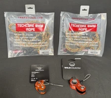 Trophyline TechCore Ropes Ropeman 1 and Ropeman 4 Ascendors Double Package New