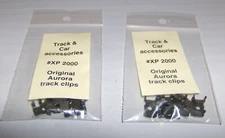 "NEW" 2 XP 2000 ORIGINAL AURORA TRACK CLIPS (8 EACH BAG)