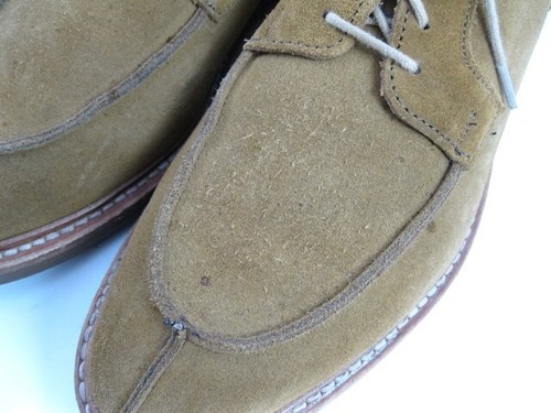 Allen Edmonds "DENALI" Men's Suede Split-Toe Derby 8 D Brown Snuff (567N) - Picture 12 of 13
