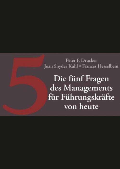 Thumbnail - Die Fünf Fragen Des Managements Für Junge Führungskrafte P ...