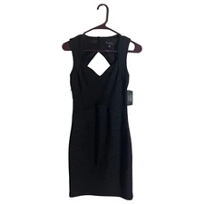 Guess Cocktail Knit Dress Bandage Sleeveless Women's Size 2 Black NWT