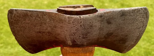Vintage 3.5lb DUNLAP Double Bit Axe NICE SHAPE! Sears ROEBUCK Exclusive 1937-62 - Picture 8 of 11