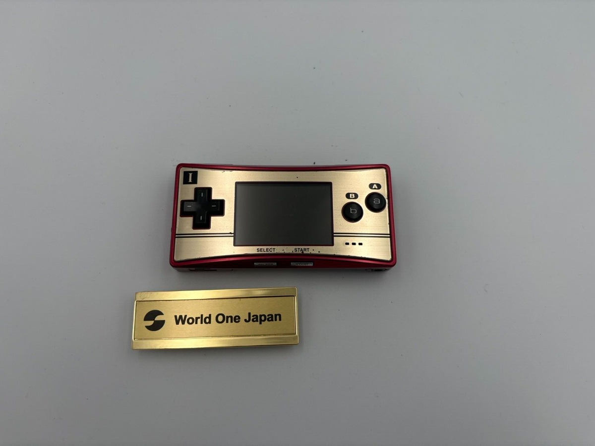 Nintendo Game Boy Micro 20th Anniversary Famicom Color | eBay