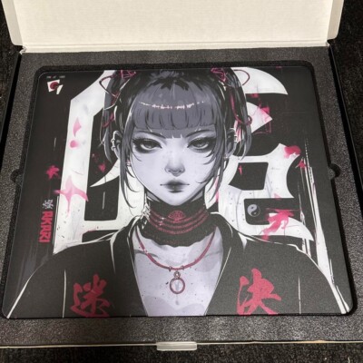 【限定品】GLSSWRKS Akari Glass Mousepad 日本版 GLSSWRKS Akari Premium Glass Mousepad Gaming Mousepad Gold