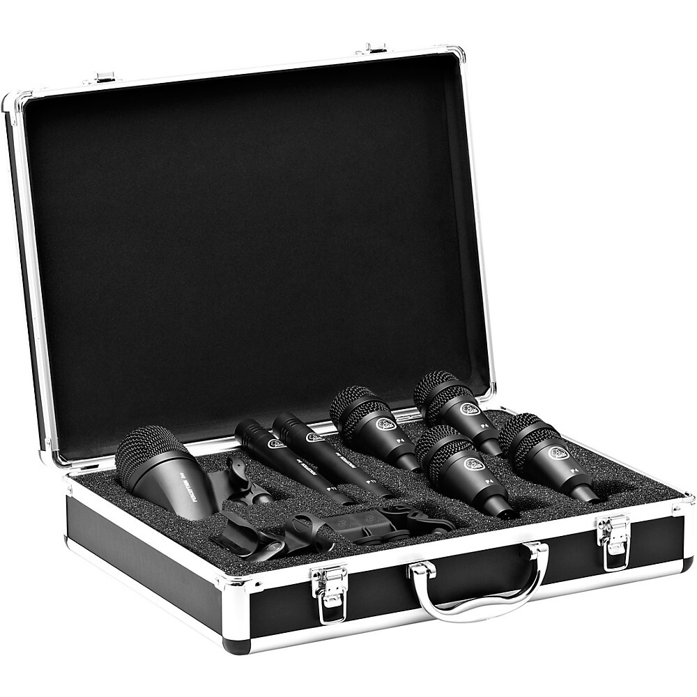 Набор микрофонов AKG Drumset Session 1 из 7 частей, черный