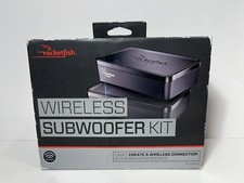 Rocketfish Wireless Subwoofer Sender/Receiver Kit RF-WSW312 NEW - OPEN BOX