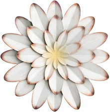 Metal Flowers Wall Decor Indoor Outdoor Metal Wall Art for Farmhouse Home Living
