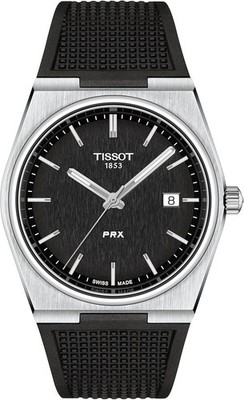 Tissot PRX Herrenuhr T137.410.17.051.00 Quarz schwarzes Zifferblatt