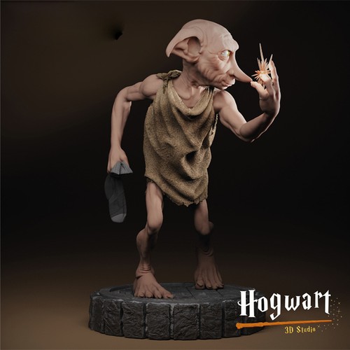 Dobby 1/6 18cm 3D Print Figure Model Kit Unpainted Unassembled GK - Picture 2 of 5
