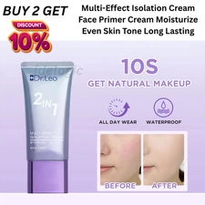Dr. Leo 2in1 Multi-Effect Isolation Moisturizer Makeup Primer Cream 50g All Skin
