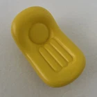 Vintage Barbie Doll Size Beach Pool Party Yellow Floating Lounge Chair Float Toy