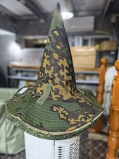Tactical Camouflage Magic Hat Airsoft Wide-Brimmed Sun Hat Halloween Cosplay hat