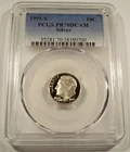 1995-S 10c SILVER PCGS PR70DCAM ROOSEVELT DIME PROOF DEEP CAMEO PR 70 DC