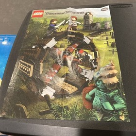 LEGO 4183 Pirates of the Caribbean The Mill Manual Only Book 1 & 2 + Poster