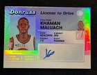 2025-26 Donruss #LTD-LMM Khaman Maluach RC License To Drive Auto /75