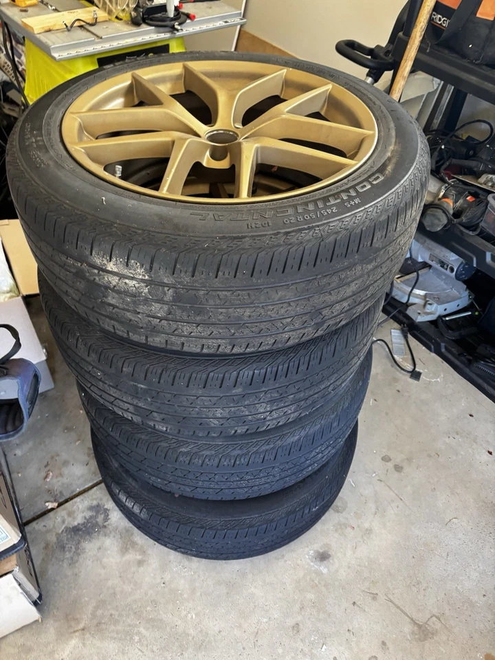 Juego de 4 llantas de aleación de 20 pulgadas para Alfa Romeo Stelvio Foto 2 de 3