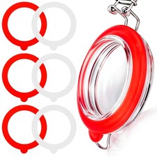Rubber Seals 3.75 Inches Airtight Sealing Rings Replacement Silicone Seals
