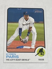 2022 Topps Heritage Minors Baseball #112 - Kyren Paris - Tri-City Dust Devils