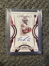 2023 Panini Flawless Collegiate - Rookie Autographs Jaxon Smith-Njigba #/20 OSU