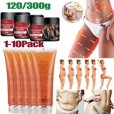 #ad #ad 1 10PCS Fat Burning Gel Ultrasonic Massage Gel RF Cavitation Slimming Hot Cream $55.95