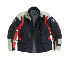 BMW Blue Motorrad Rallye Motorcycle Jacket Real Cordura Textile Motorbike Jacket