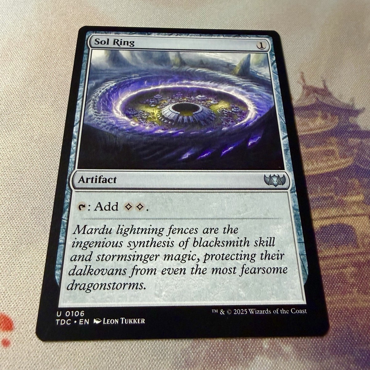 Sol Ring 0106 Commander: Tarkir: Dragonstorm Regular U MTG Card NM