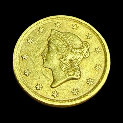 1852 Gold Dollar $1 * Type 1 * Liberty Head * CHECK OUT OTHER GOLD COIN AUCTIONS