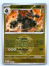 Coalossal (Dusk Ball) 120/217 Rare Ascended Heroes Pokemon Reverse Holo NM