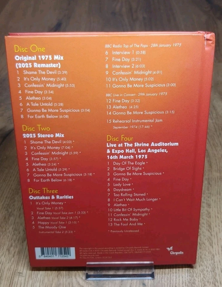 Robin Trower - For Earth Below 50th Anniversary Edition 4CD Box Set Music Album - Image 2 of 4