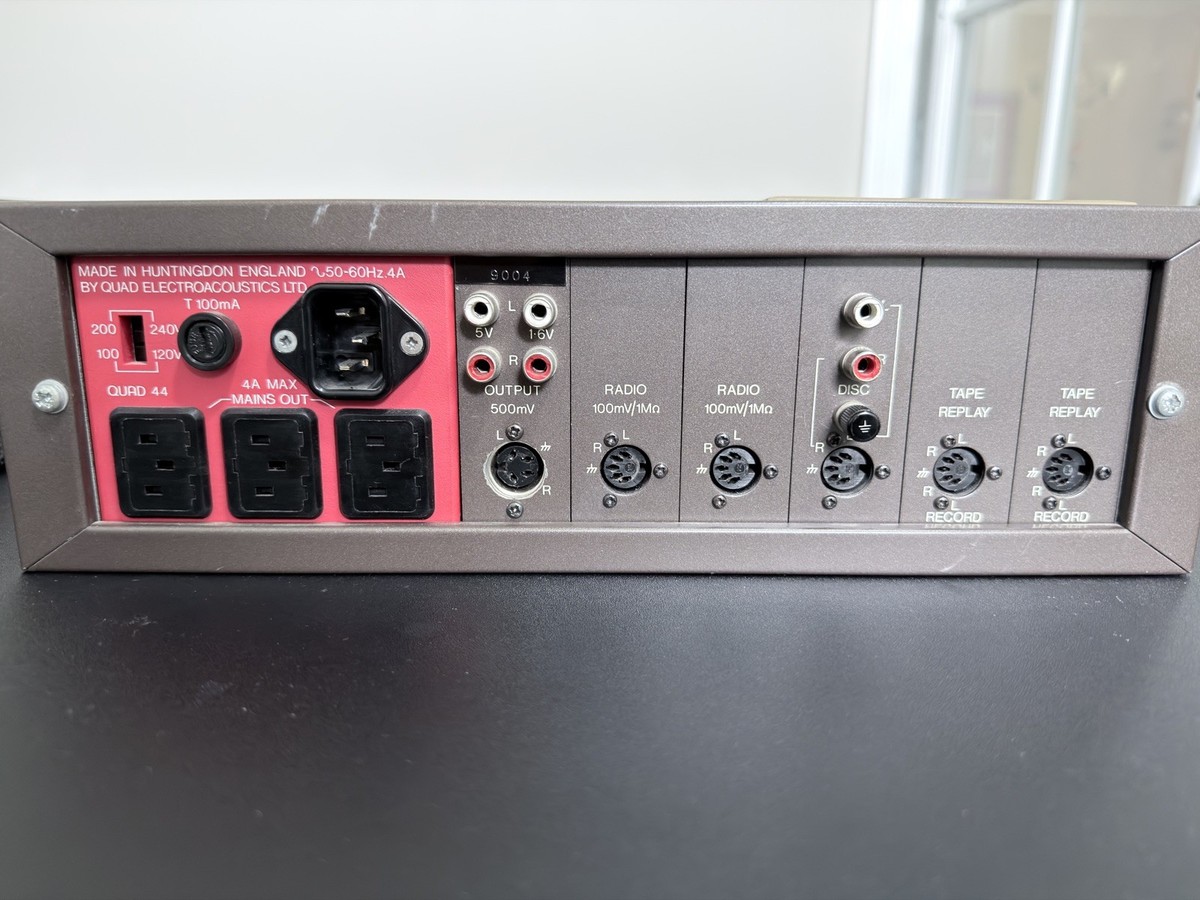 Quad 405 Power Amplifier + Quad 44 Pre-Amp (Tested & Working