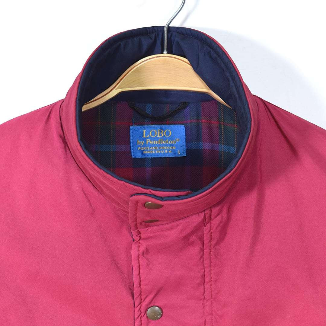 80S Pendleton Usa Nylon Jacket Thinsulate Cloth Vintage Lobo 80S Pendleton Usa Nylon Jacket Thinsulate Cloth Vintage Lobo