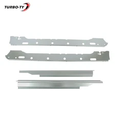 For Ford F-150 Extended 1999-2003 Outer And Inner Rocker Panels Black & Sliver