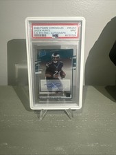 2020 Panini Chronicles - Clearly Donruss Rated Rookie Jalen Hurts Autograph