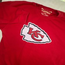 Mitchell  Ness Sweatshirt Men 3XL Red Kansas City Chiefs Crewneck Pullover NFL