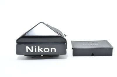 [Exc+5 w/Cap] Nikon DE-1 DE1 Black Eye Level Prism View Finder for F2 From JAPAN