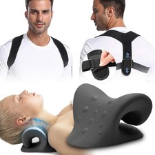 Neck Stretcher Posture Corrector for Women and Men, Cervical Traction for S...