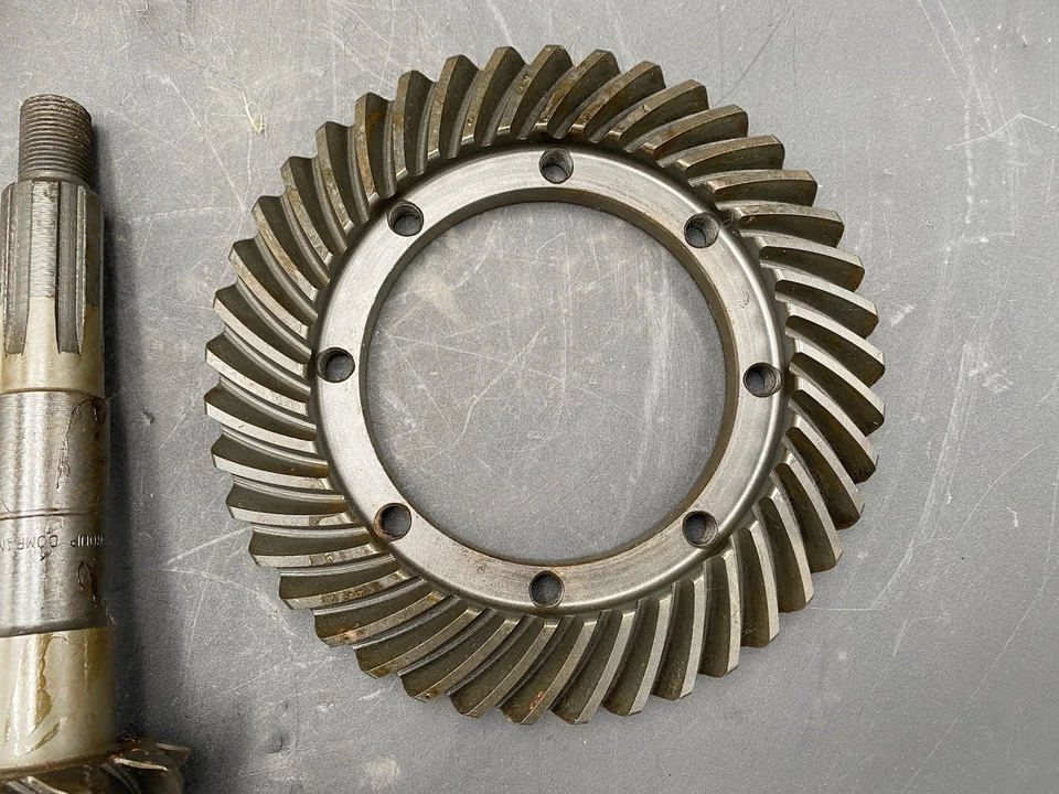 Juego de anillo y piñón relación 4,55:1 MG TD, TF, MGA 9/41 nuevo Foto 4 de 4