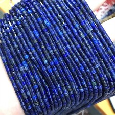 2x3mm Natural Blue Lapis Lazuli Heishi Disc Spacer Beads for Jewelry Making DIY