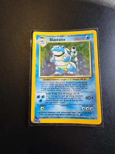 Blastoise 002/102 Base Set Holo