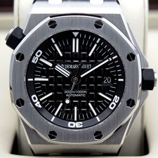 Audemars Piguet 15703ST Royal Oak Offshore Diver with Black Dial 3