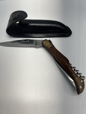 Authentic 90's Vintage 1421 Laguiole Pocket Knife With Brass