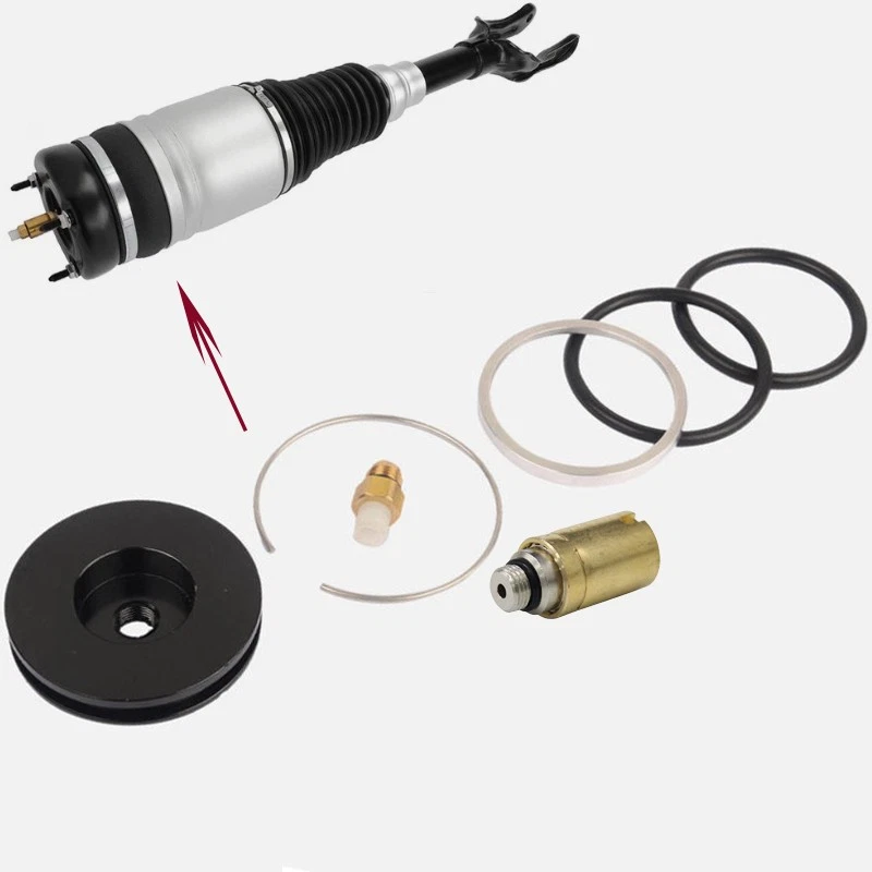 2X Conjuntos de resorte de suspensión neumática delantera R&L aptos para Jeep Grand Cherokee 2011-2016 Foto 2 de 4