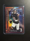 2025 Topps Chrome Football - Caleb Williams Football Leather Refractor #52
